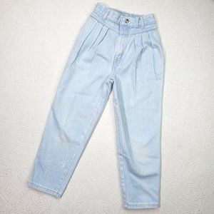 Vintage Pleated Front Jeans kids 6x